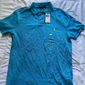 BLUE POLO SHIRT